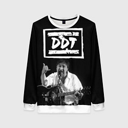 Свитшот женский ДДТ, цвет: 3D-белый