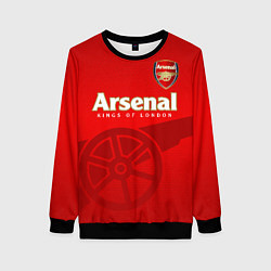 Свитшот женский Arsenal, цвет: 3D-черный