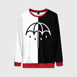 Свитшот женский BRING ME THE HORIZON, цвет: 3D-красный