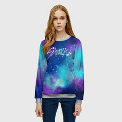 Свитшот женский STRAY KIDS, цвет: 3D-меланж — фото 2