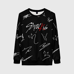 Свитшот женский STRAY KIDS, цвет: 3D-черный
