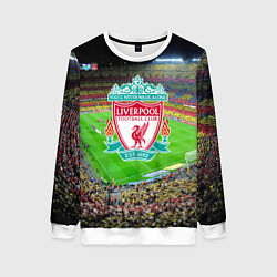 Свитшот женский FC Liverpool, цвет: 3D-белый
