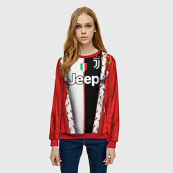 Свитшот женский King Juventus, цвет: 3D-красный — фото 2