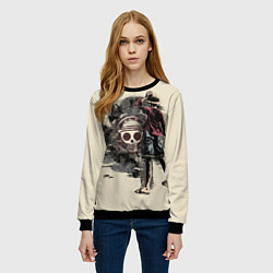 Свитшот женский One Piece, цвет: 3D-черный — фото 2