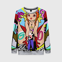 Женский свитшот GTO Онидзука графити