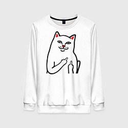 Женский свитшот Meme Cat