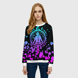 Свитшот женский PUBG, цвет: 3D-белый — фото 2