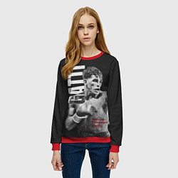 Свитшот женский Gatti, цвет: 3D-красный — фото 2