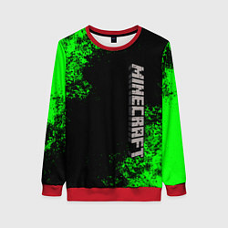 Свитшот женский MINECRAFT, цвет: 3D-красный