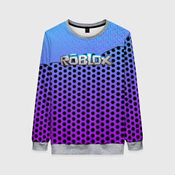 Женский свитшот Roblox Gradient Pattern