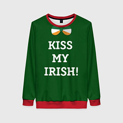 Женский свитшот Kiss my Irish
