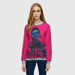 Свитшот женский The Weekend, цвет: 3D-меланж — фото 2