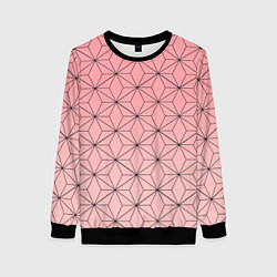 Свитшот женский NEZUKO KAMADO, цвет: 3D-черный