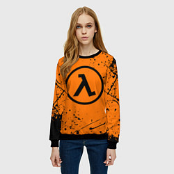 Свитшот женский HALF-LIFE, цвет: 3D-черный — фото 2