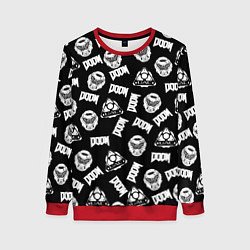 Свитшот женский Doom Eternal, цвет: 3D-красный