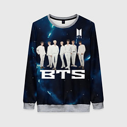 Свитшот женский BTS, цвет: 3D-меланж