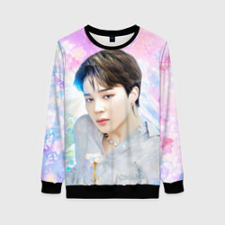 Свитшот женский БТС 2020 Season Greeting Чимин, цвет: 3D-черный