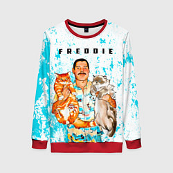 Свитшот женский Queen, цвет: 3D-красный