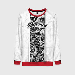 Свитшот женский Deftones, цвет: 3D-красный