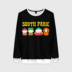 Свитшот женский South Park, цвет: 3D-белый