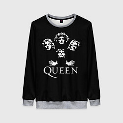 Женский свитшот QUEEN НА СПИНЕ