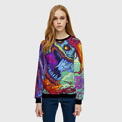 Свитшот женский HYPERBEAST, цвет: 3D-черный — фото 2