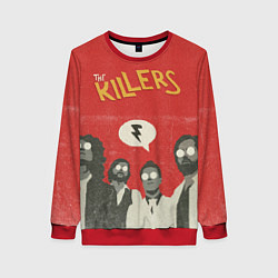 Свитшот женский The Killers, цвет: 3D-красный