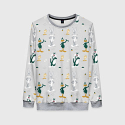 Женский свитшот Looney Tunes pattern