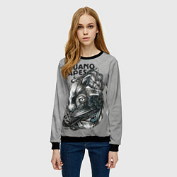 Свитшот женский Guano Apes, цвет: 3D-черный — фото 2