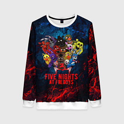 Свитшот женский Five Nights At Freddys, цвет: 3D-белый