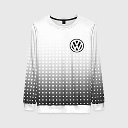 Свитшот женский Volkswagen, цвет: 3D-белый