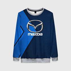 Свитшот женский MAZDA, цвет: 3D-меланж