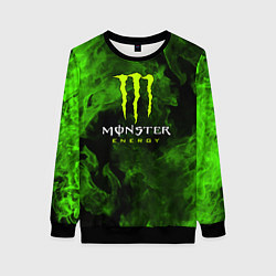 Свитшот женский MONSTER ENERGY, цвет: 3D-черный