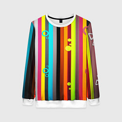 Женский свитшот РАДУЖНАЯ ГЕОМЕТРИЯ