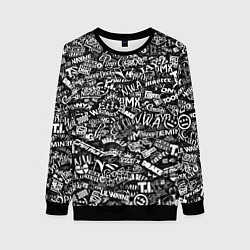 Свитшот женский Top Hip Hop, цвет: 3D-черный