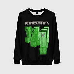 Женский свитшот MINECRAFT CREEPER