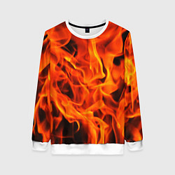 Женский свитшот ОГОНЬ