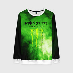 Свитшот женский MONSTER ENERGY, цвет: 3D-белый