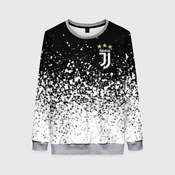 Свитшот женский JUVENTUS, цвет: 3D-меланж