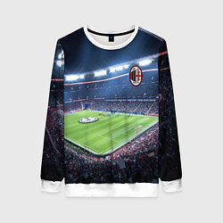 Свитшот женский FC MILAN, цвет: 3D-белый