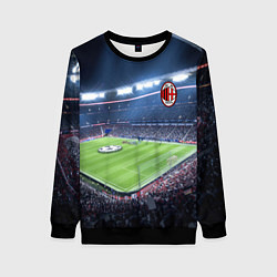 Свитшот женский FC MILAN, цвет: 3D-черный