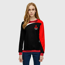 Свитшот женский EVO Racer uniform, цвет: 3D-красный — фото 2