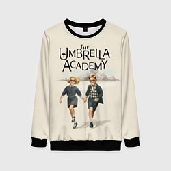 Свитшот женский The umbrella academy, цвет: 3D-черный