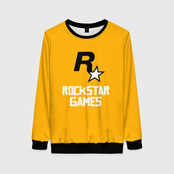 Свитшот женский Рокстар, цвет: 3D-черный