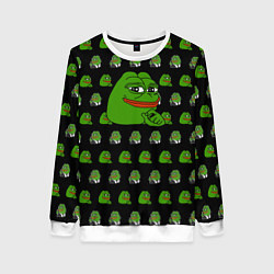 Женский свитшот Frog Pepe