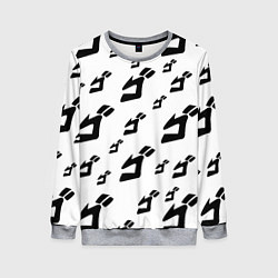 Свитшот женский JoJo Bizarre Adventure, цвет: 3D-меланж