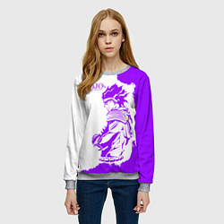 Свитшот женский JoJo Bizarre Adventure, цвет: 3D-меланж — фото 2
