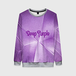 Свитшот женский Deep Purple, цвет: 3D-меланж