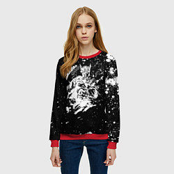 Свитшот женский JoJo Bizarre Adventure, цвет: 3D-красный — фото 2