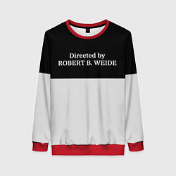 Свитшот женский Directed by ROBERT B WEIDE, цвет: 3D-красный
